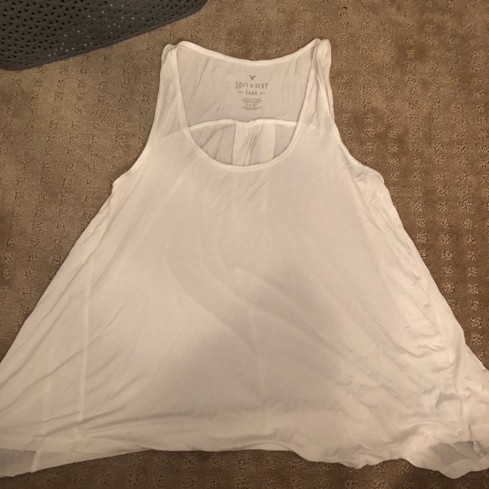 White tank top